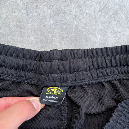 Athletic Black Mesh Shorts XL