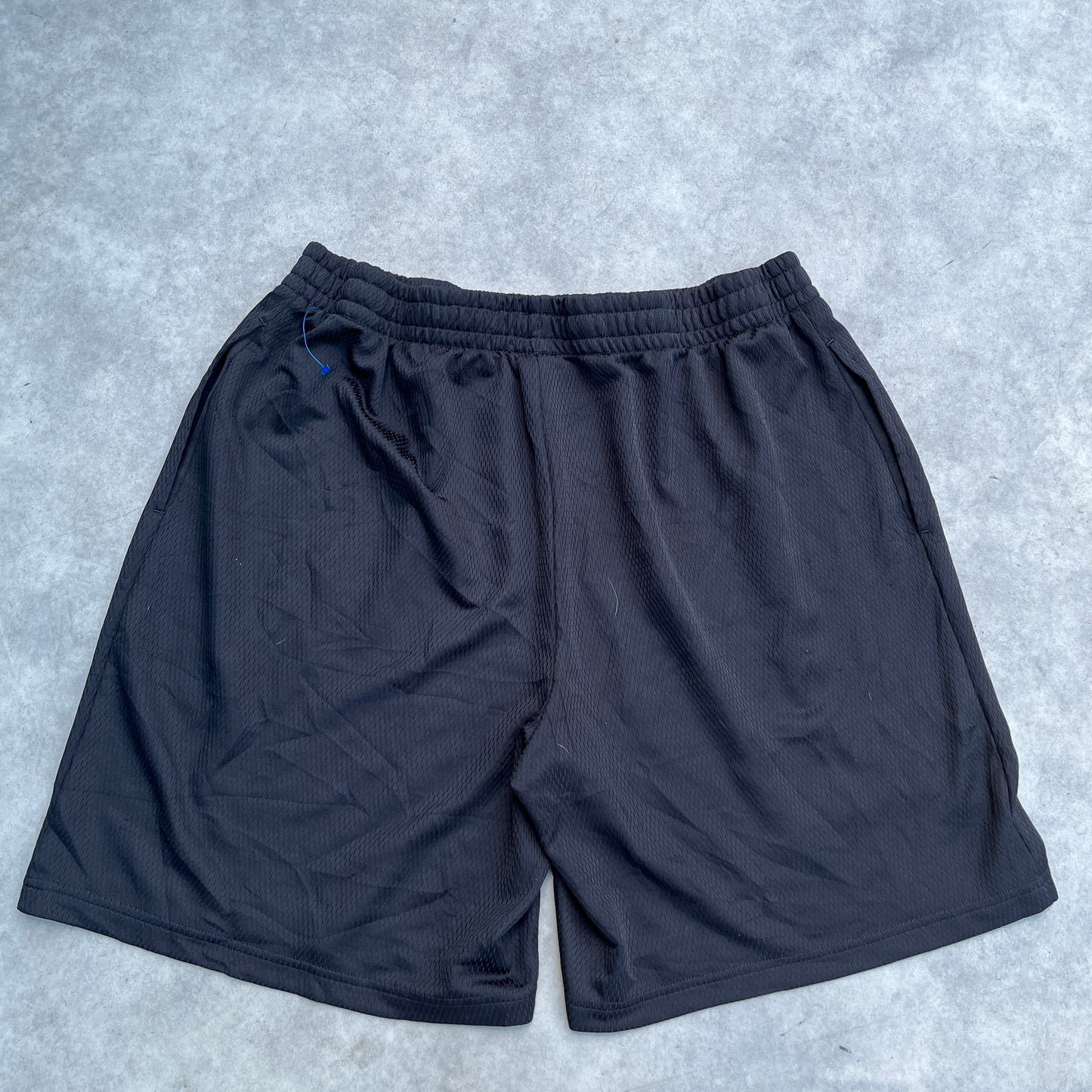 Athletic Black Mesh Shorts XL