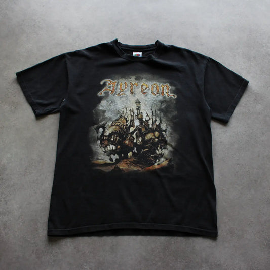Fruit of the Loom Ayreon Printed Tee – Black (Man-M)