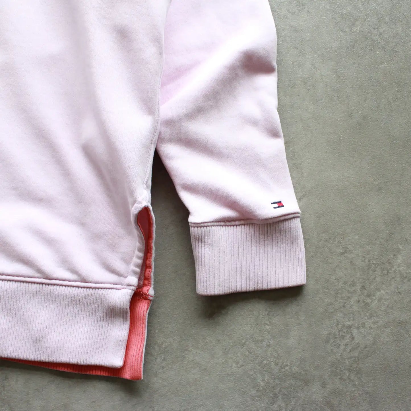 Tommy Hilfiger Printed Hoodie – Light Pink (Woman-3XL)