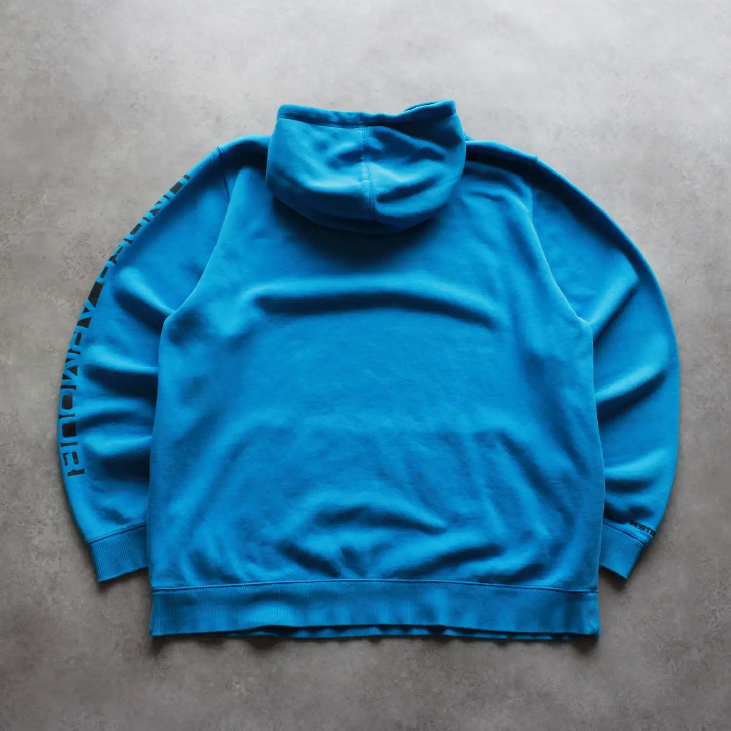 Under Armour Logo Hoodie – Blue (Man-XL)