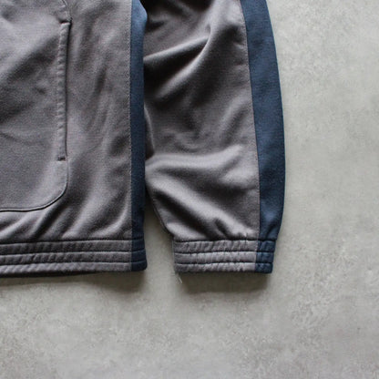 Lotto Center Printed Hoodie – Grey/Navy (Man-L)