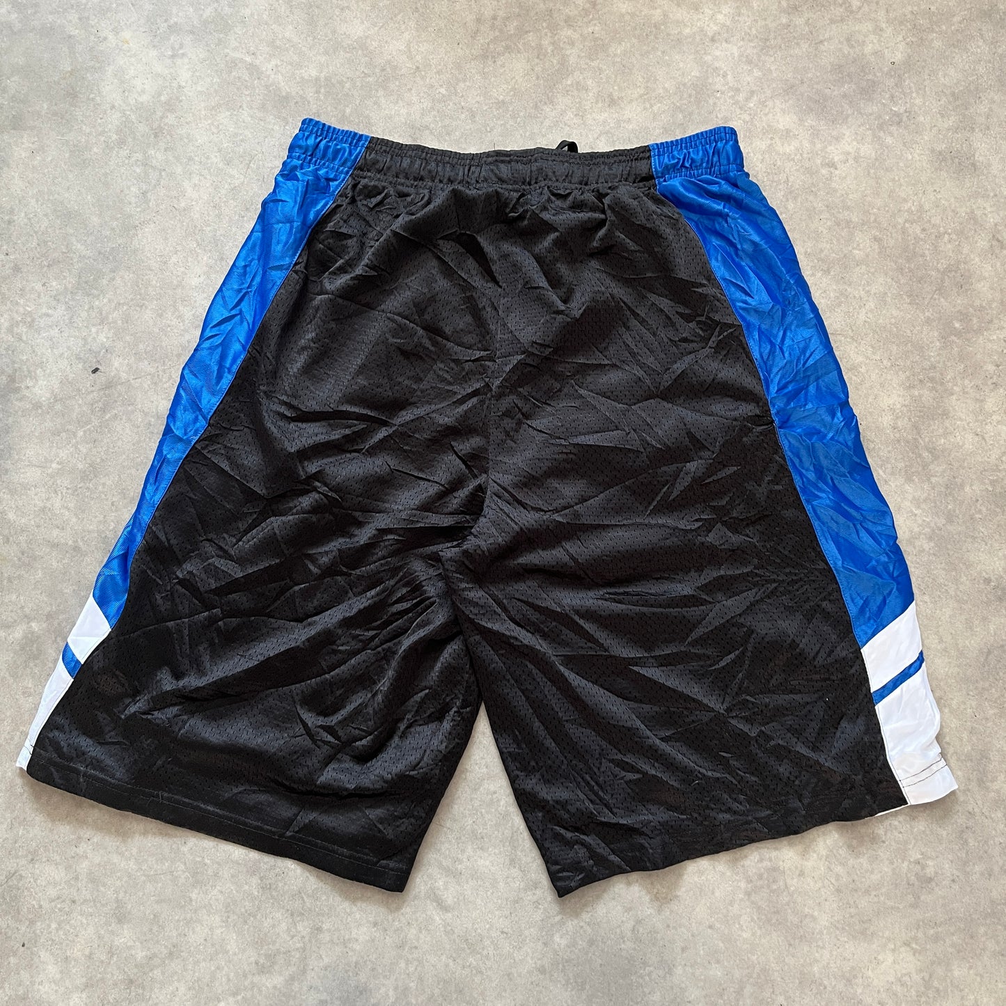 SP Active Black Blue Mesh Shorts XL