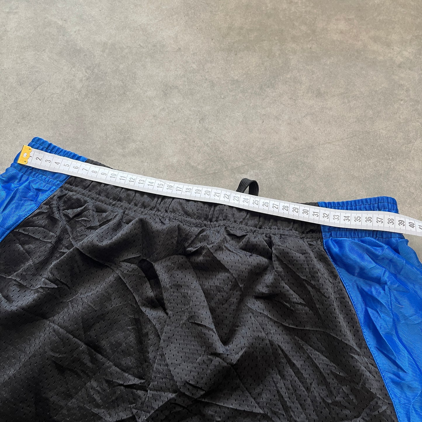 SP Active Black Blue Mesh Shorts XL
