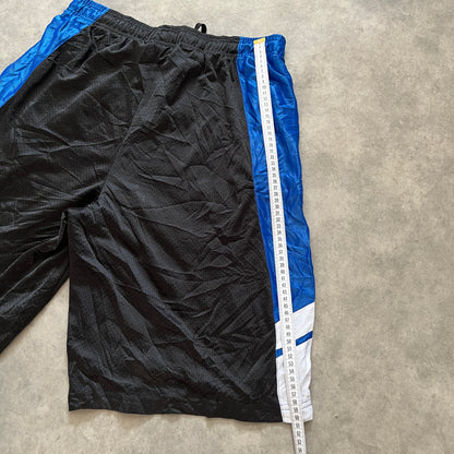 SP Active Black Blue Mesh Shorts XL