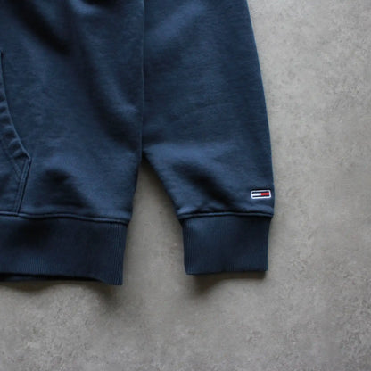 Tommy Jeans Embroidered Patch Hoodie – Navy (Man-L)
