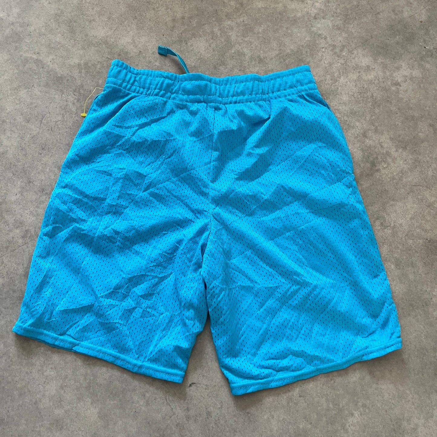 Athletic Turquoise Mesh Shorts 10 Years