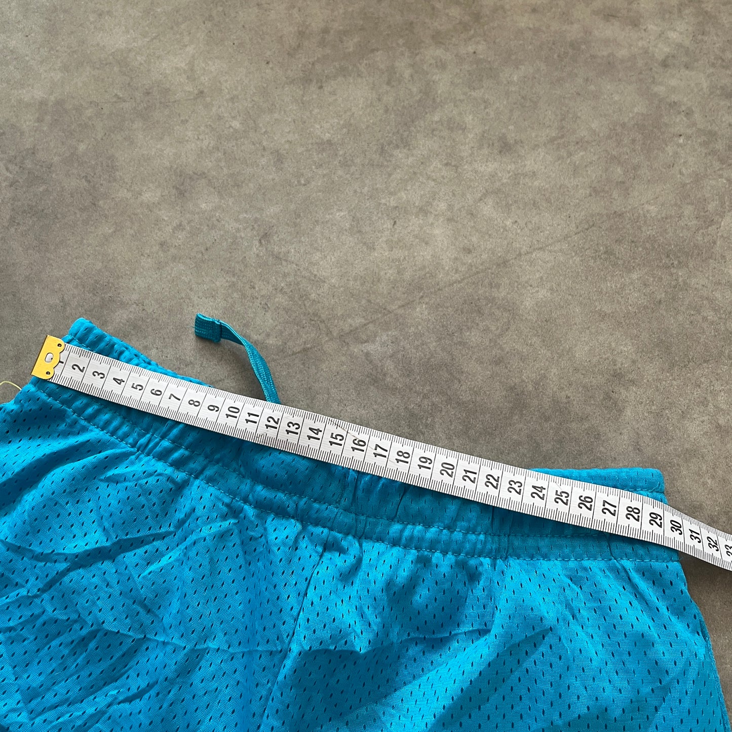 Athletic Turquoise Mesh Shorts 10 Years