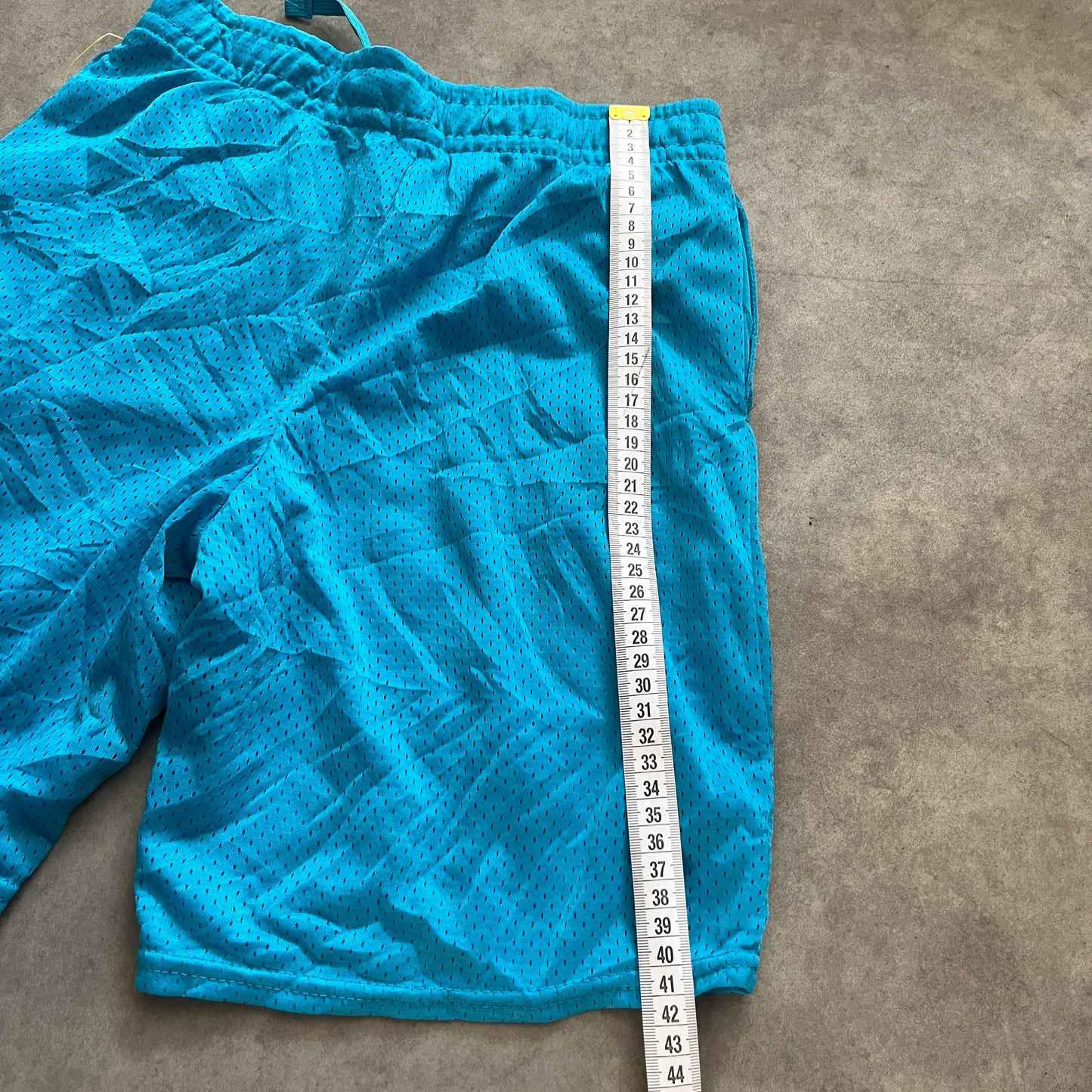 Athletic Turquoise Mesh Shorts 10 Years