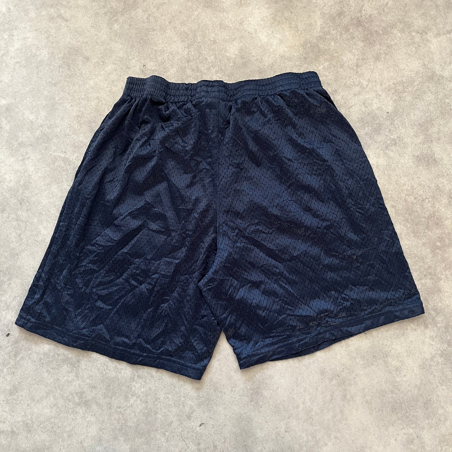 Spalding Navy Mesh Shorts XL