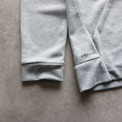 Nike Dri-FIT Zip-Up Hoodie – Grey (Man-M)