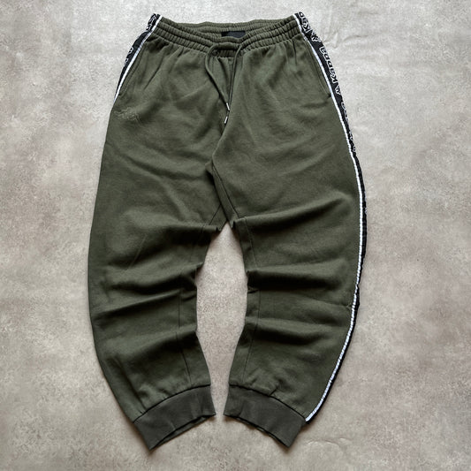 Kappa Green Tape Joggers M