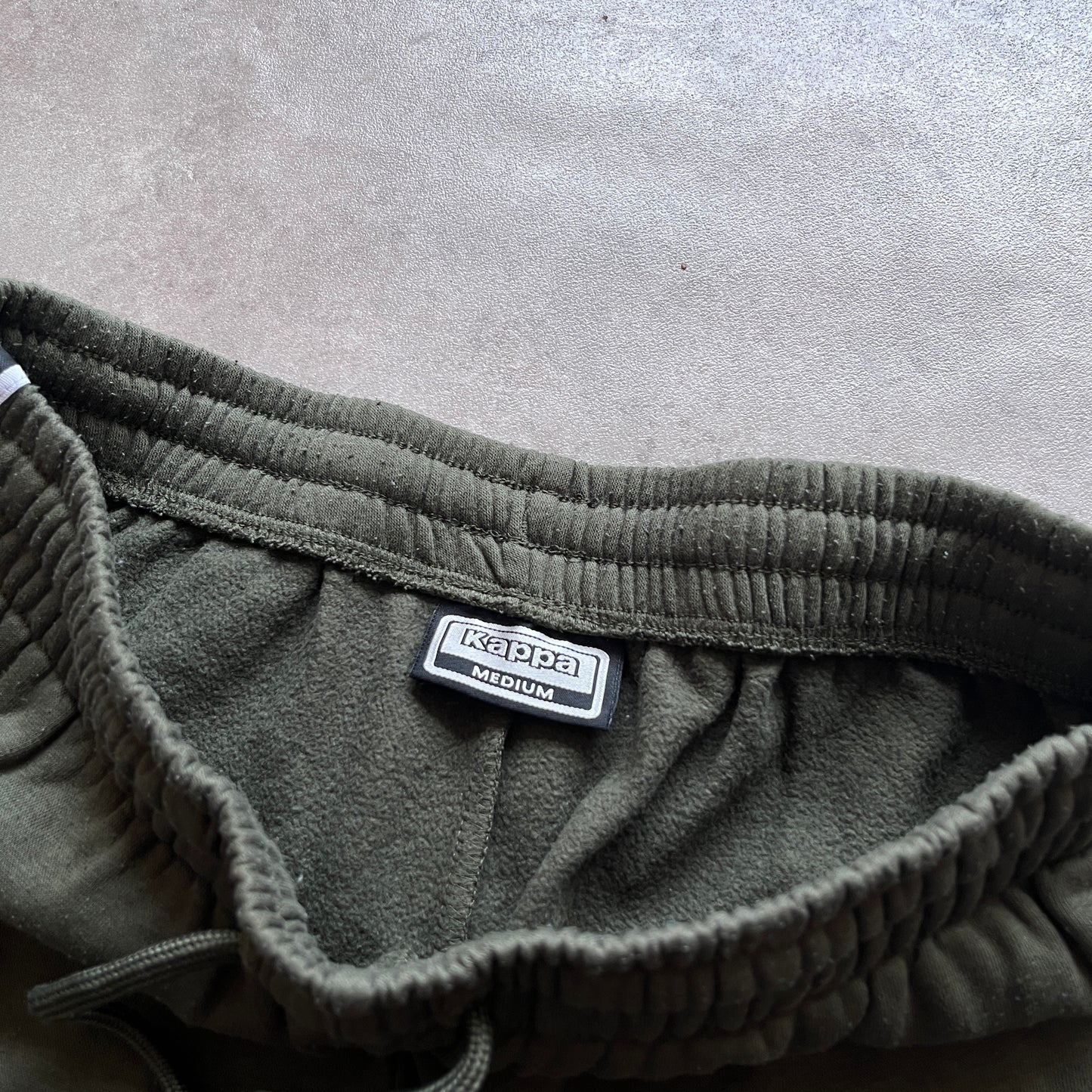 Kappa Green Tape Joggers M