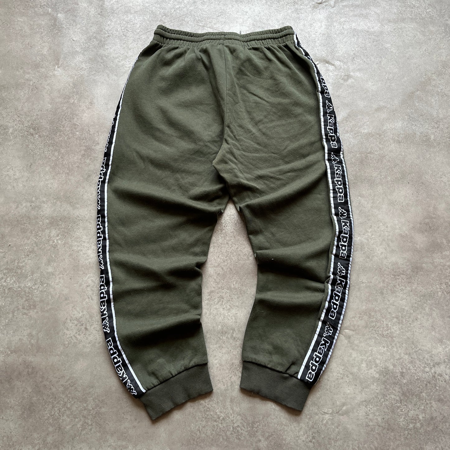 Kappa Green Tape Joggers M