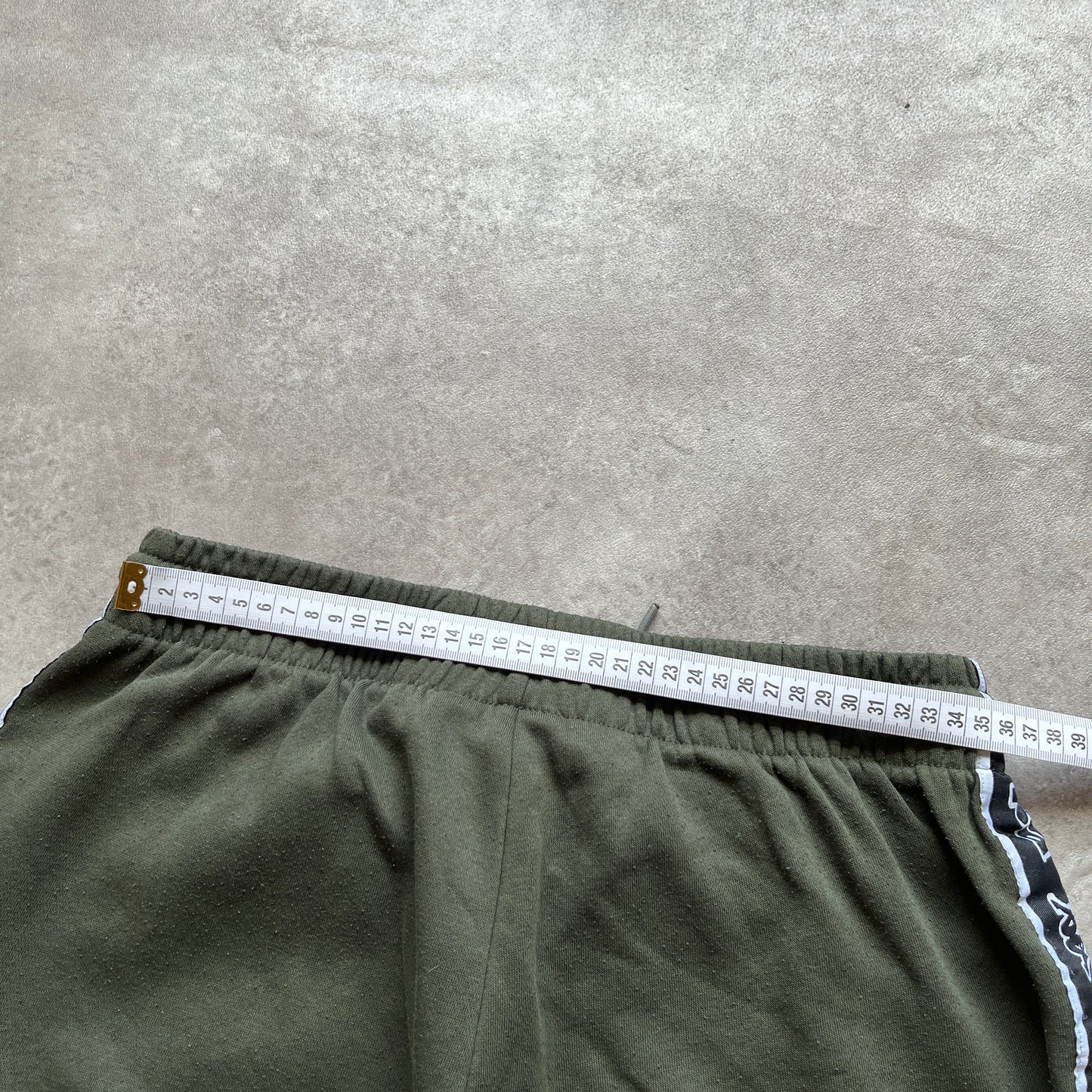 Kappa Green Tape Joggers M