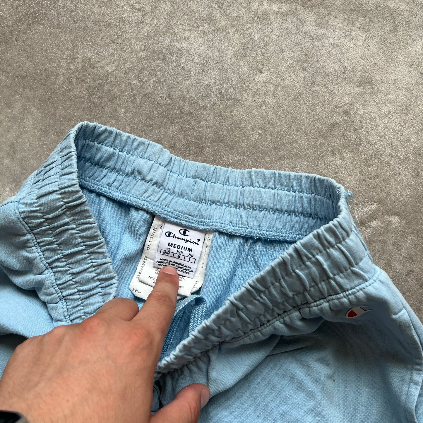 Champion Light Blue Sweatpants M