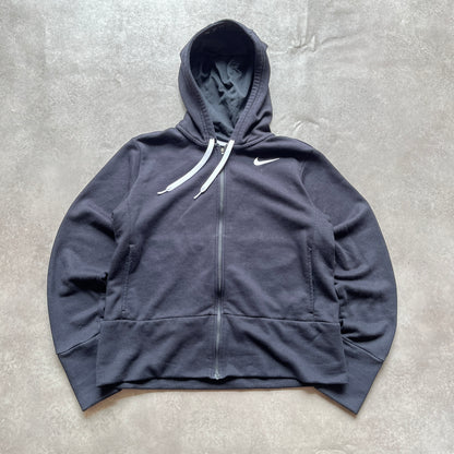 Nike Dri-Fit Black Zip Hoodie S