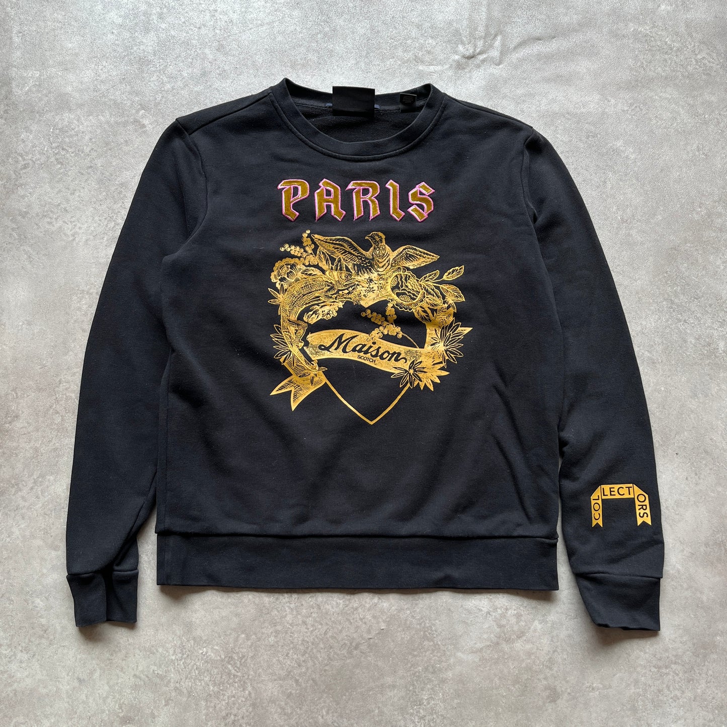 Scotch & Soda Black Sweatshirt XS