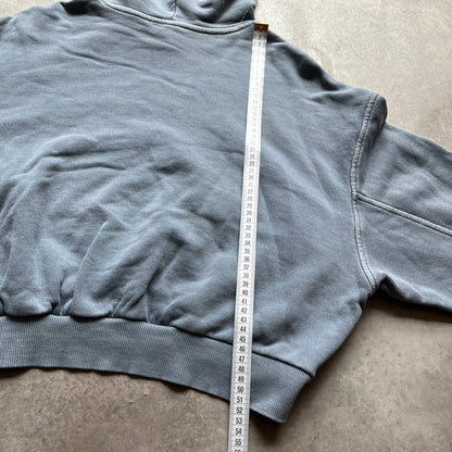 Reebok Grey Cropped Hoodie XL