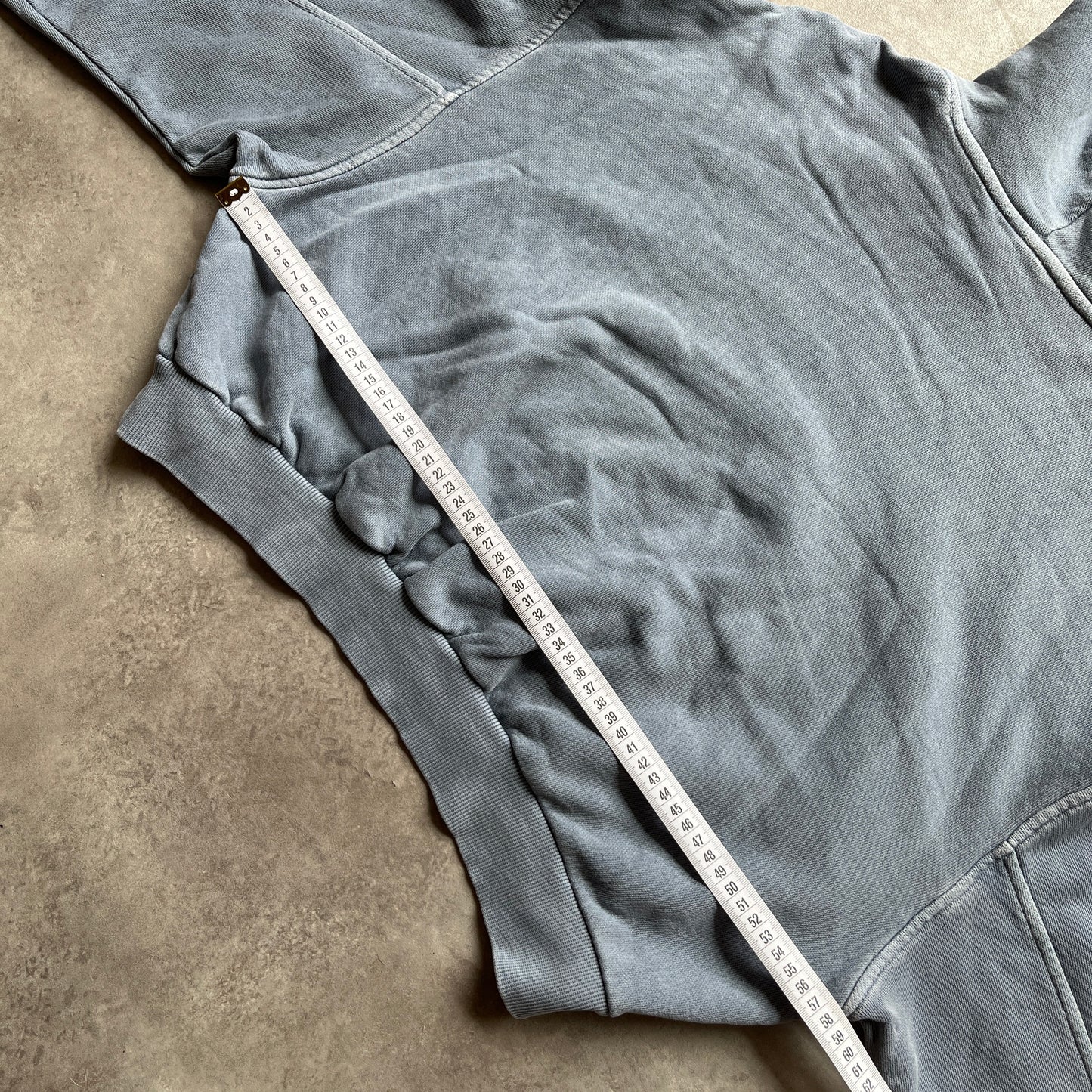 Reebok Grey Cropped Hoodie XL