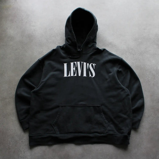 Levi’s Printed Hoodie – Black (Man-XXL)
