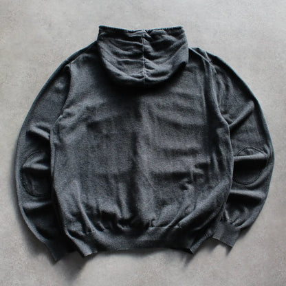 Maison Standards Paris Zip-Up Hoodie – Dark Grey (Man-L)