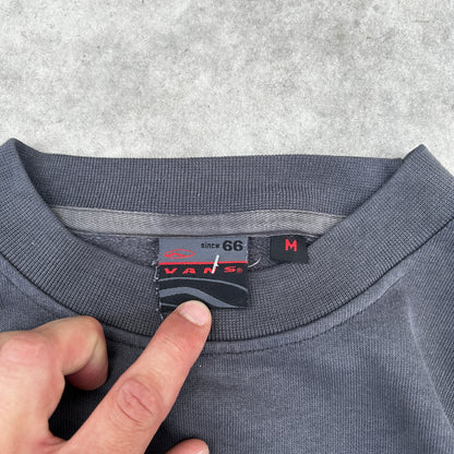 Vans Since 66 Skate Shoe Co. Distressed Crewneck Sweatshirt M