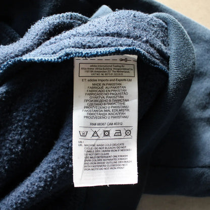 Adidas Trefoil Embroidered Zip-Up Hoodie – Navy (Man-L)