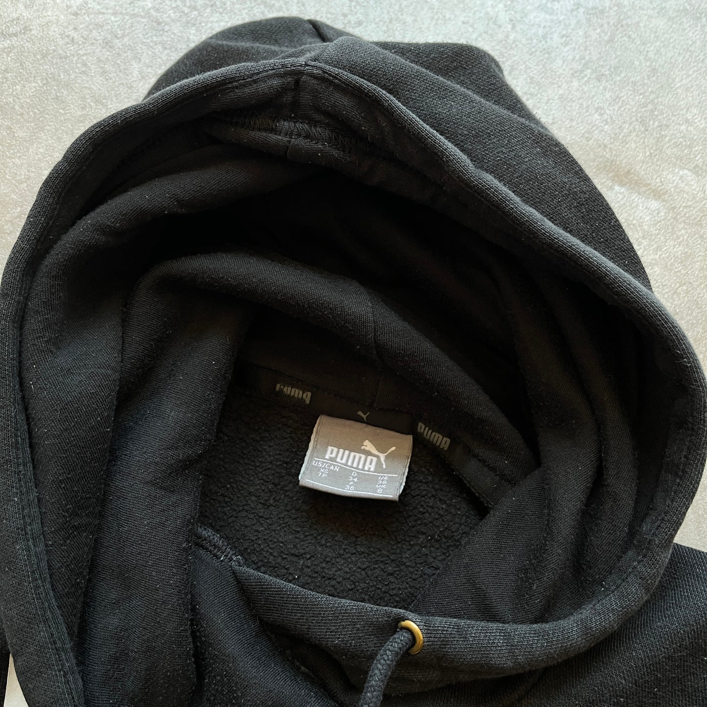 Puma Black Hoodie XS