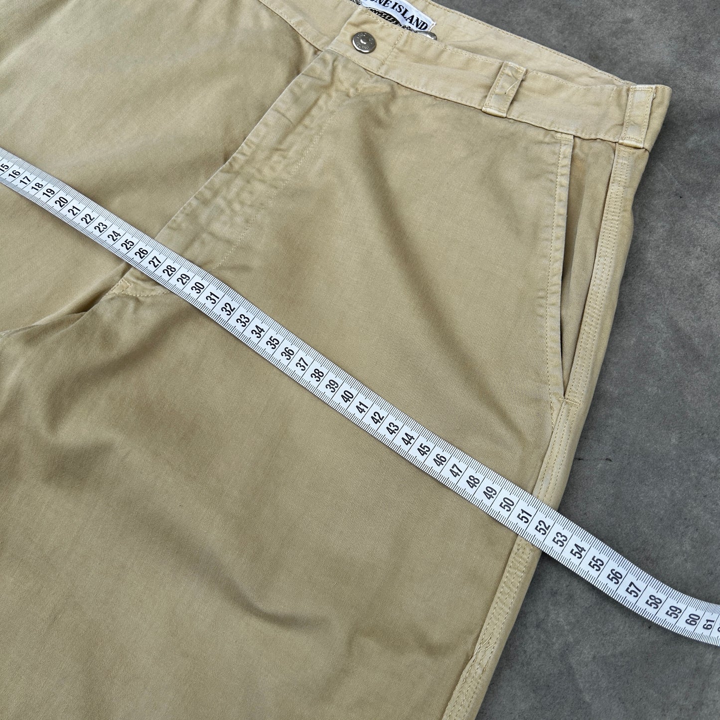 Vintage Stone Island Beige Chino Pants 46 Made in Italy