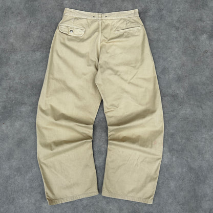 Vintage Stone Island Beige Chino Pants 46 Made in Italy