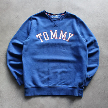 Tommy Jeans Printed Sweatshirt – Blue (Man-M)