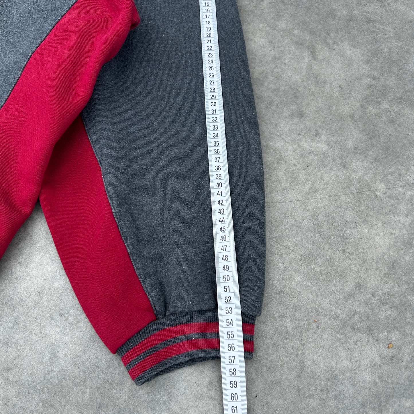 Vintage 90s Nike Quarter Zip Sweatshirt XXL Made in Singapore