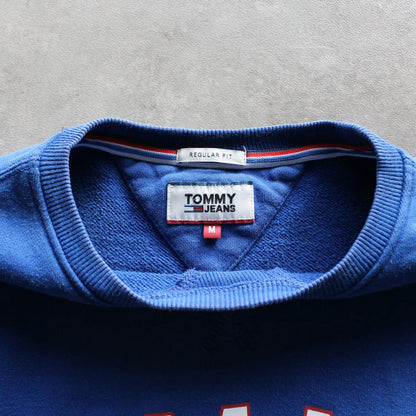 Tommy Jeans Printed Sweatshirt – Blue (Man-M)