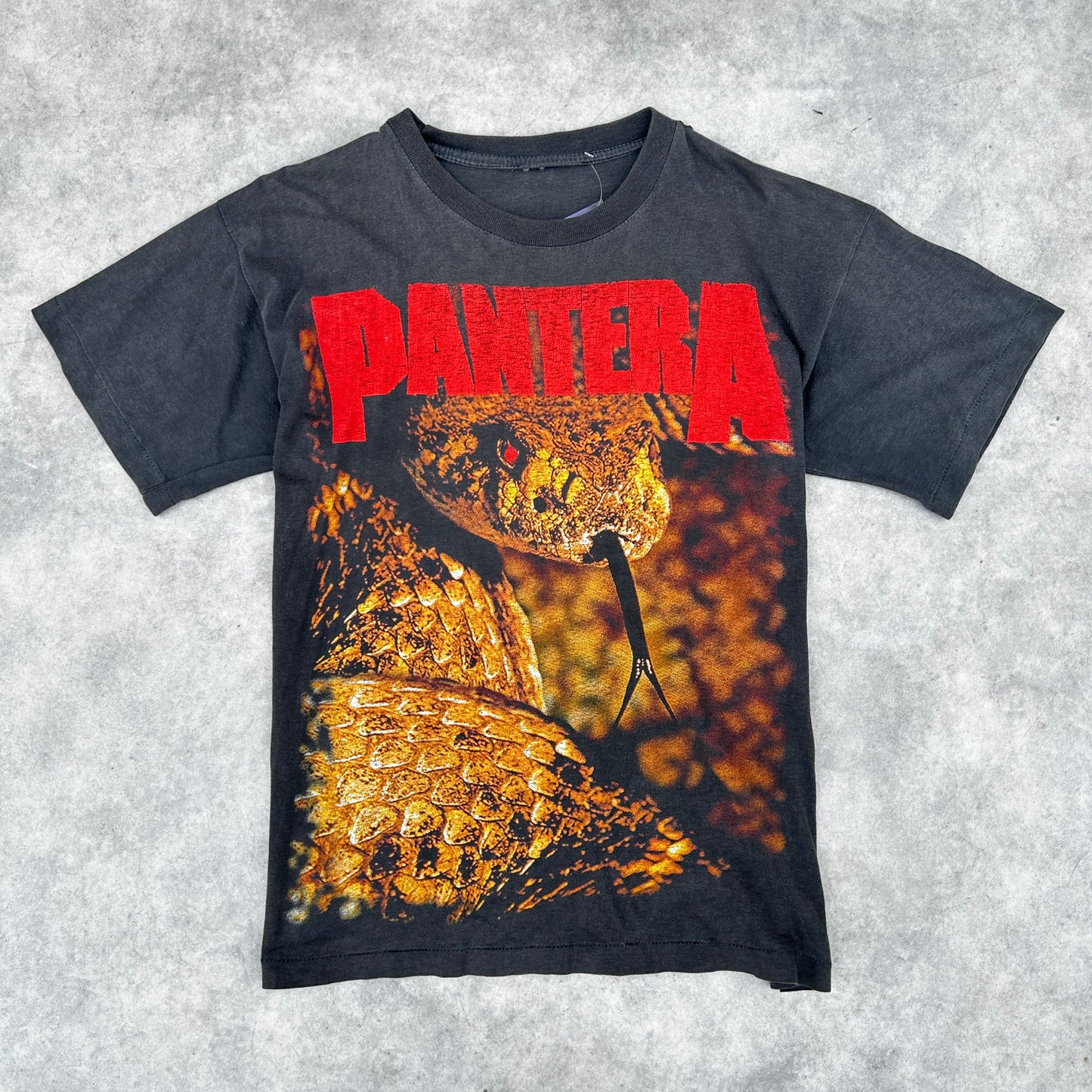 Pantera Official Live 101 Proof Snake Graphic T-Shirt