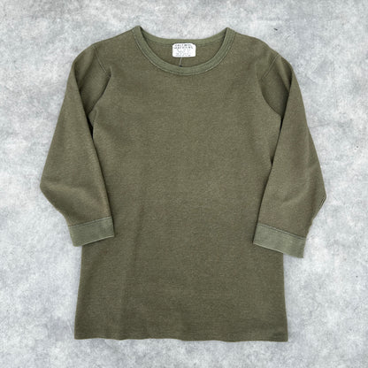 Vintage Dutch Army Half Wool Long Sleeve Thermal Shirt Maat 5