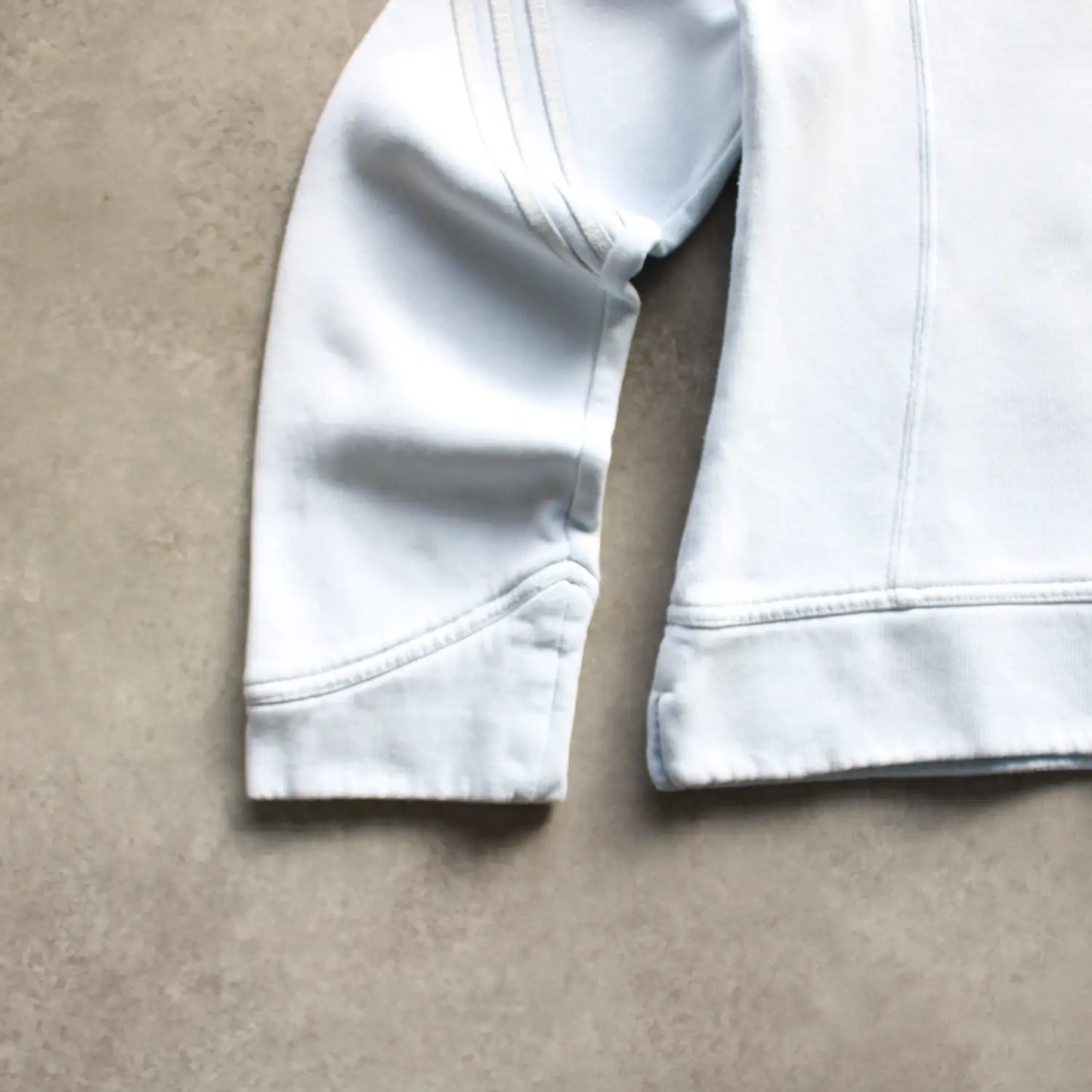 Adidas Quarter-Zip Sweatshirt – Light Blue (Woman-M)