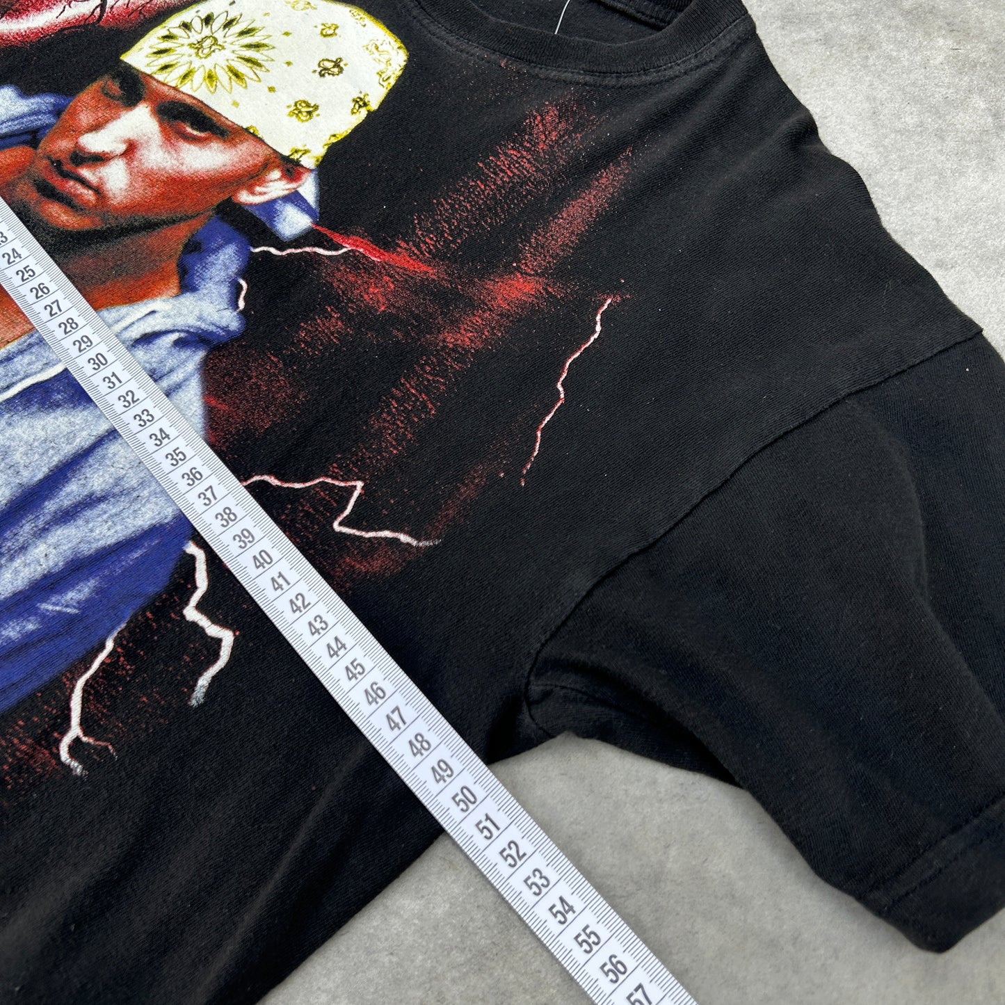 Eminem Lightning Portrait Double Sided Rap T-Shirt