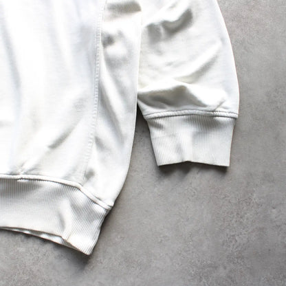 Puma Embroidered Sweatshirt – White/Olive (Man-XXL)