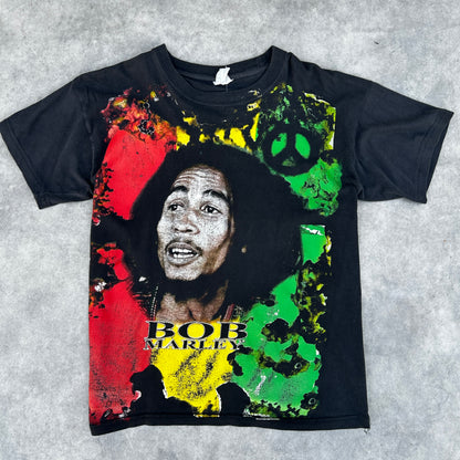 Y2K Bob Marley Rasta All Over Print T-Shirt