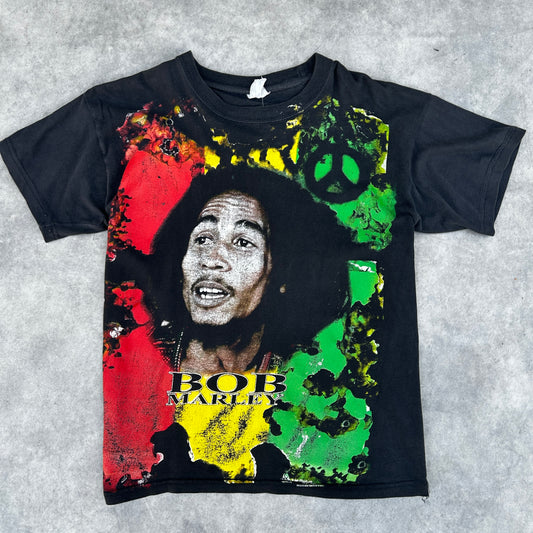 Y2K Bob Marley Rasta All Over Print T-Shirt