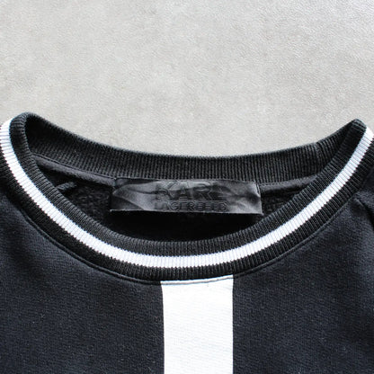Karl Lagerfeld Printed Sweatshirt – Black/White (Man-M)