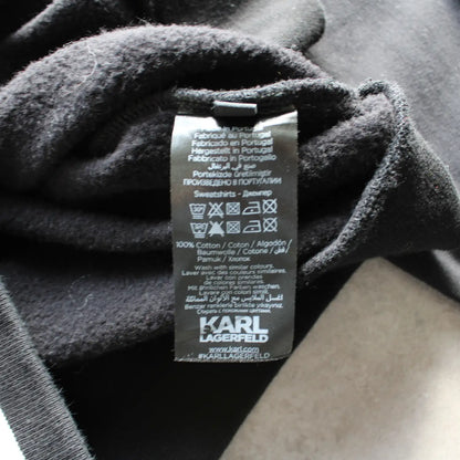 Karl Lagerfeld Printed Sweatshirt – Black/White (Man-M)