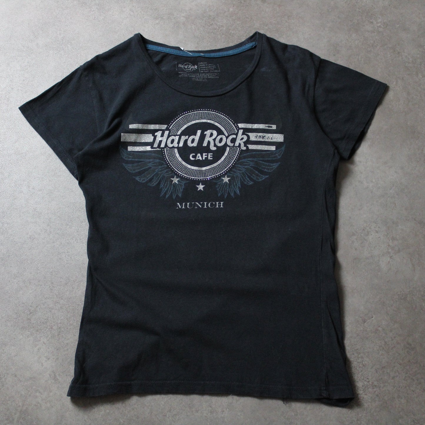 Hard Rock Cafe Münich Printed T-Shirt (Woman-M)
