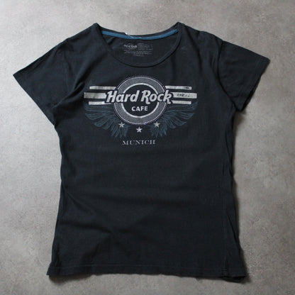 Hard Rock Cafe Münich Printed T-Shirt (Woman-M)