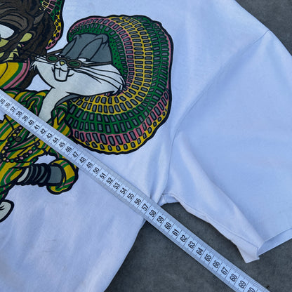 Vintage 1993 Looney Tunes Bugs Bunny Taz Rasta T-Shirt XL