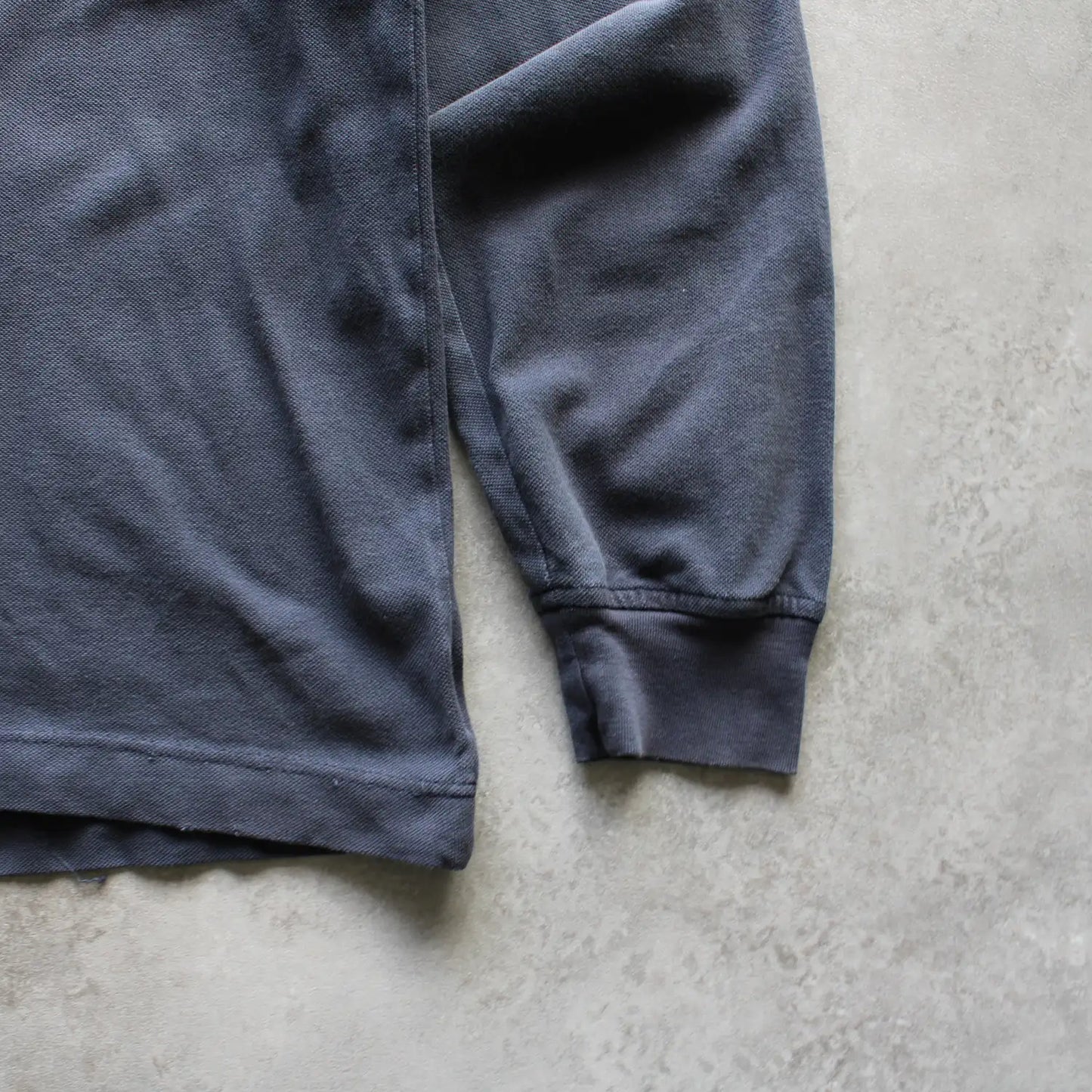 Tommy Hilfiger Long Sleeve Polo Shirt – Grey (Man-XL)