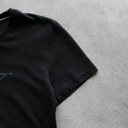 Calvin Klein Monogram Logo Tee – Black (Woman-S)