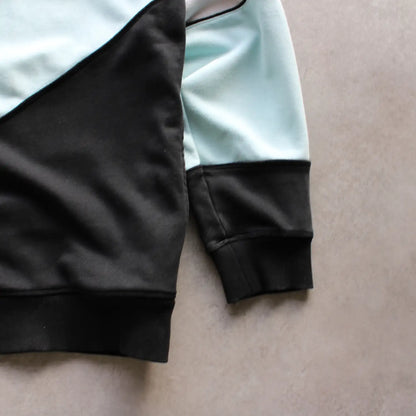 Ecko Unltd. Colorblock Sweatshirt – Black/Light Blue (Man-XXL)