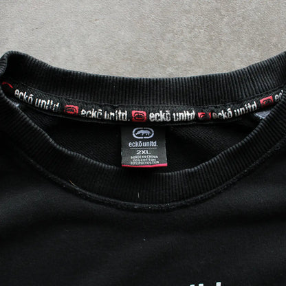 Ecko Unltd. Colorblock Sweatshirt – Black/Light Blue (Man-XXL)